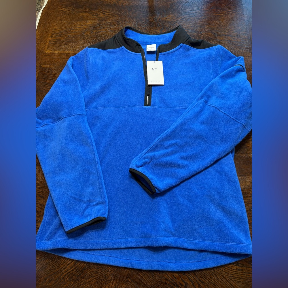 Nike Blue and Black Performance Jacket